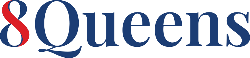 8 Queens company logo